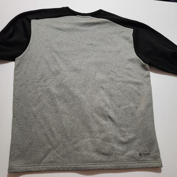 Adidas Texas A&M Aggies Football Sweatshirt Gray Black Crewneck Pullover XL - Picture 5 of 5